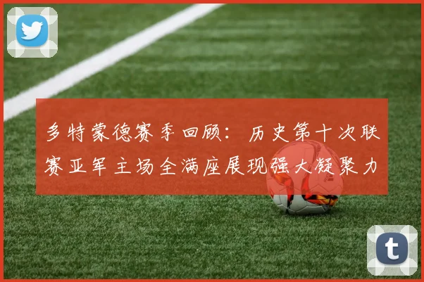 多特蒙德赛季回顾：历史第十次联赛亚军主场全满座展现强大凝聚力